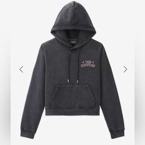 The Kooples Black Graphic Hoodie  Size Small